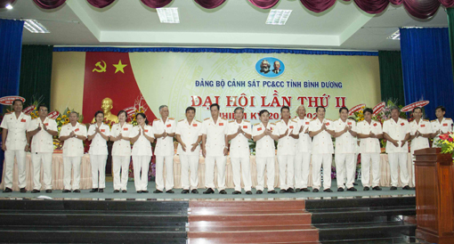  Ban Chấp hành Đảng bộ Cảnh sát Phòng cháy và chữa cháy tỉnh nhiệm kỳ 2015-2020